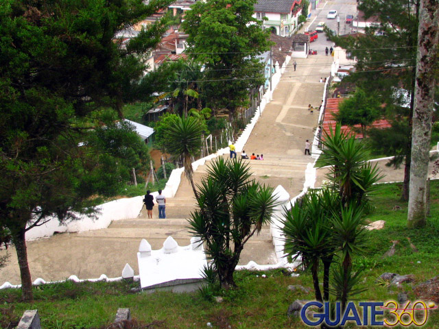 Gradas hacia el Calvario