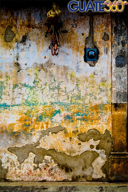 Pared de la Antigua Guatemala en Sacatepequez