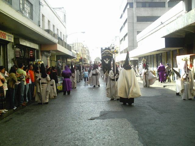 Jesús de la Justicia por las calles de Guatemala