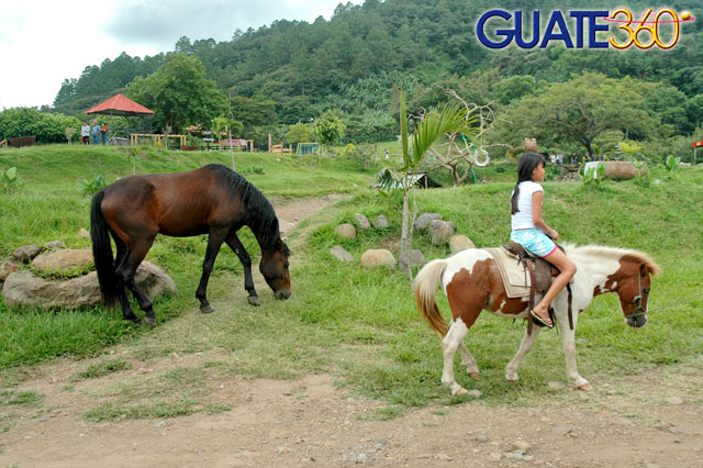 En el parque puede practicarse el hipismo