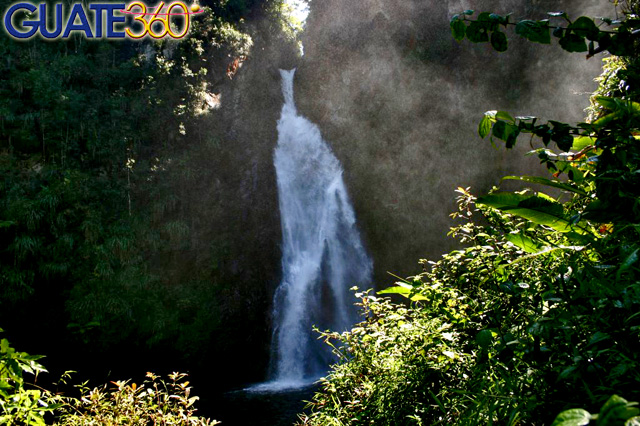 Relajación en las cascadas