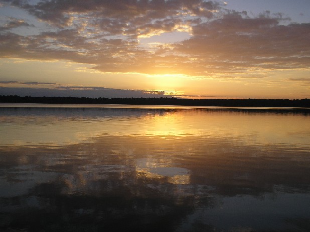 Atardecer...