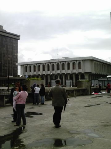 Palacio de Justicia en el Centro Cívico de la Ciudad de Guatemala