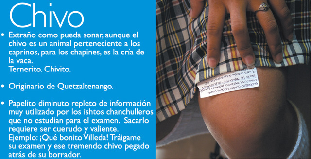 ¿Te recordás cuando ganabas el examen a puro chivo?