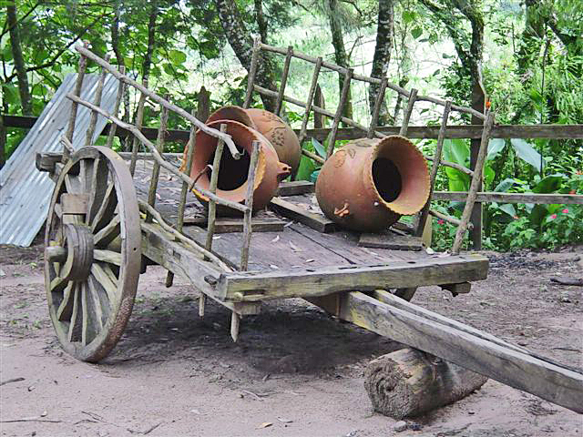Decoración en parque ecológico El Calahuar