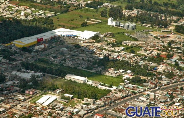 Pradera Chimaltenango desde el aire