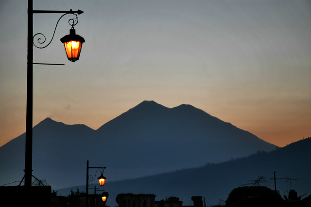 Atardecer en La Antigua Guatemala