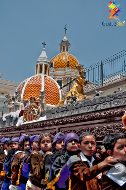Procesiones en Guatemala el Sábado de Ramos