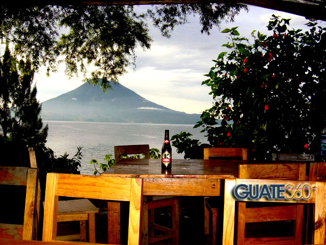 La vista desde el restaurante del Hotel "La Iguana Perdida"