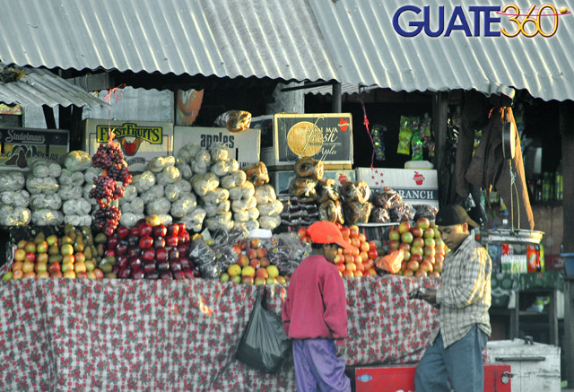 Vendedores de dulces en Cuatro Caminos