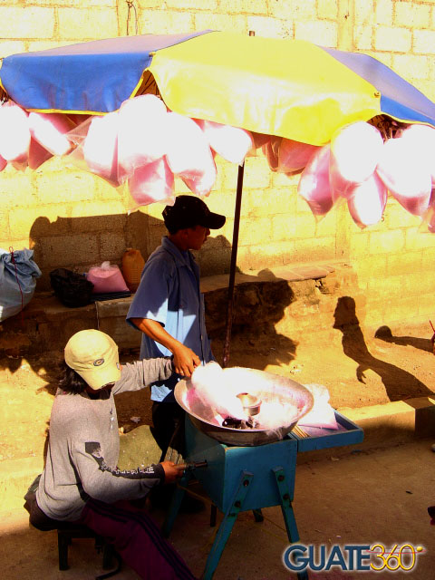 Algodones de azúcar