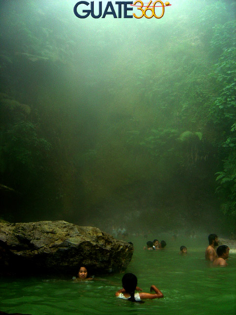 El balneario de aguas termales "Fuentes Georginas"