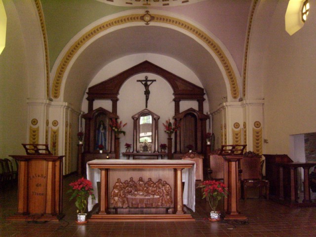 Altar Mayor del Templo de Santiago
