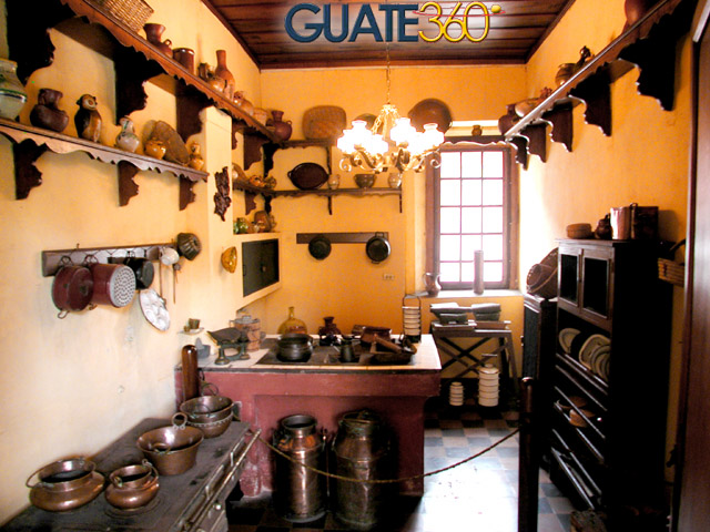 Vista General de cocina en Museo "Casa Mima"