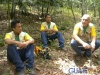 El personal del parque