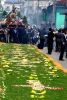 Coloridas muestras de devoción son las Alfombras de Semana Santa