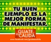 Tu buen ejemplo es la mejor forma de manifestar