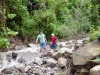 Refrescándose en el rio
