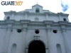 Parte superior de la fachada de la Iglesia de Santo Tomás