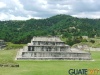 Antigua pirámide sin cresta en Zaculeu